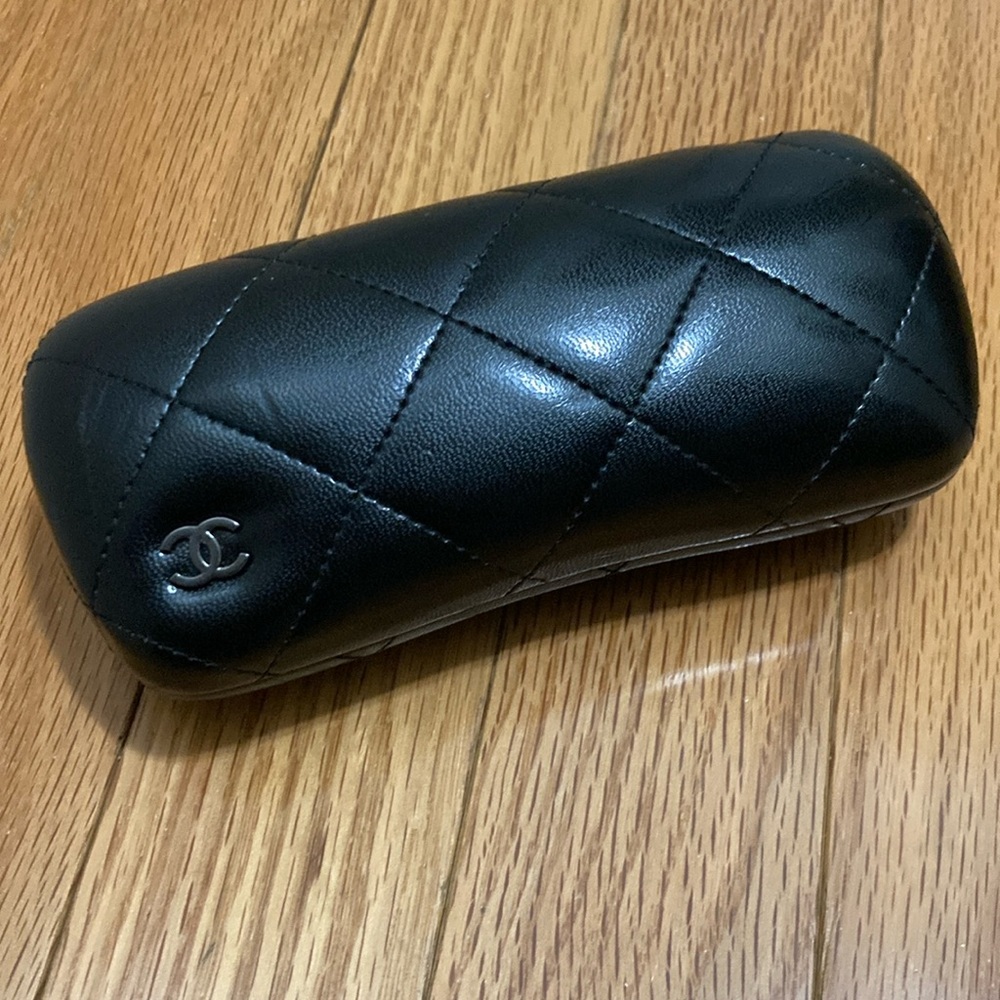 Chanel Quilted Eyewear Case